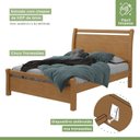 Ver imagem 3 de Cama Casal Reali Móveis Lopas