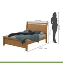 Ver imagem 4 de Cama Casal Reali Móveis Lopas