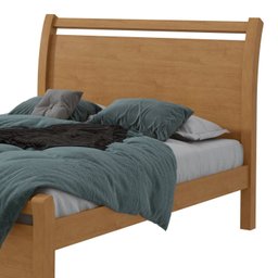 Cama Casal Reali Móveis Lopas - 6