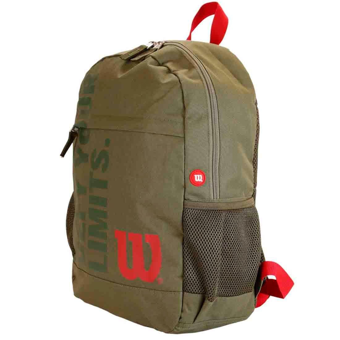 Mochila Esportiva Wilson Verde Militar 65010560-MG - 2