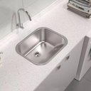 Ver imagem 5 de Tanque Lavanderia Aço Inox 30 Litros Lava Tecido Roupa Tanquinho Limpeza Lavabo Casa Area Externa
