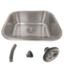 Ver imagem 6 de Tanque Lavanderia Aço Inox 30 Litros Lava Tecido Roupa Tanquinho Limpeza Lavabo Casa Area Externa