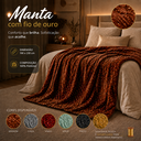 Ver imagem 5 de Manta Soft Fio de Ouro 2,10m x 1,90m Frio Quentinha Verde