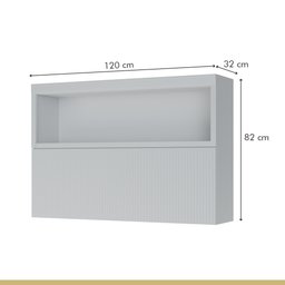 Cozinha 5 Peças 100% Mdf Marquesa Branco - 7