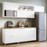 Cozinha 5 Peças 100% Mdf Marquesa Branco - 18