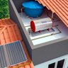 Kit de Aquecimento Solar 3 Placas solares e Reservatório com capacidade 600 Litros Ouro Fino - 2
