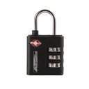 Ver imagem 1 de Cadeado Tsa Duplo com Combinação - Preto