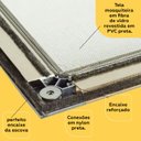 Ver imagem 5 de Mosquiteira Corredeira Branca 060 X 100 Cm com Tela Resistente À Pet