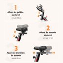 Ver imagem 5 de Bicicleta Ergométrica Spinning Ahead Sports Inercia 6kg Fitness Indoor Ate 120kg