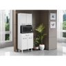 Kit Armário de Cozinha Compacto Paneleiro Organizador 4 Portas Multiuso Bali - 2