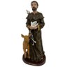 Escultura São Francisco de Assis 31 cm em Resina - 1