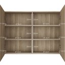 Ver mais imagens de Conjunto Banheiro Gabinete 03 Gavetas Armário 100cm e Cuba Malbec B06 Barrique Argento - Lyam Decor