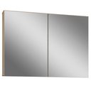 Ver imagem 4 de Conjunto Banheiro Gabinete 03 Gavetas Armário 100cm e Cuba Malbec B06 Barrique Argento - Lyam Decor