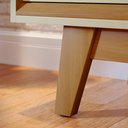 Ver imagem 3 de Rack Atlas com Portas de Correr para Tv até 70" Ideal para Sala Pequena:cumaru e Opala