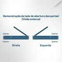 Ver imagem 4 de Folha de Porta Maciça em Eucalipto Acabamento Natural 210CMX92CM Comercial Clean Eco