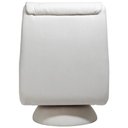 Ver mais imagens de Poltrona de Amamentação Fixa Base Cone Sky D02 Linho Branco C-419 - Lyam Decor