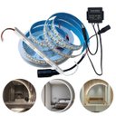 Ver imagem 1 de Fita de 240 Led/m 12v 5m + Botão de Toque P/ Espelho + Fonte:branco Quente (3000k)
