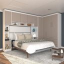 Ver imagem 1 de Guarda Roupa Dormitório Modulado Alpes Casal 1,38 m Canto - Roupeiro Luciane M03:Cinammon