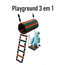 Ver imagem 5 de Brinquedo Aves Roedores playground toca casinha ponte escada