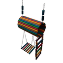 Ver imagem 6 de Brinquedo Aves Roedores playground toca casinha ponte escada