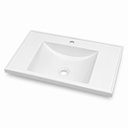 Ver imagem 1 de Pia Isis Branco Banheiro Lavabo Prado Móveis