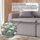 Ver imagem 7 de Sofá Cama Retrátil e Reclinável 3 Lugares Bipartido 210cm León Yescasa
