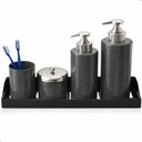 Ver imagem 1 de Porta Shampoo Adesivo sem Furar Parede Preto F.Df