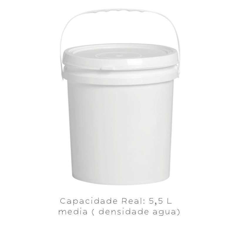 Balde para lixo organico 5 Litros 05 Peças - 5