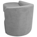 Ver imagem 7 de Recamier Curvo Orgânico 180cm 3 Lugares Lado Esquerdo para Sala de Estar Linho Paris