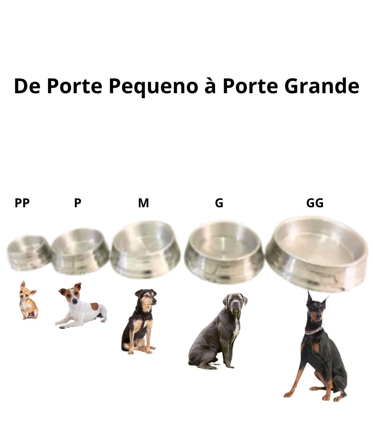 Comedouro Bebedouro Gigante Alumínio Pesado Pets 2700ml Jjb - 7