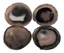 Ver imagem 3 de Porta Copos Ágatas Naturais Silicone Base(10a14 Cm) - 4 Un