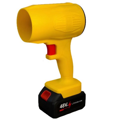 Soprador Po Ar Sujeira Turbo Limpeza Jardim Carro Churrasqueira Seca Automotivo Bateria Portatil sem