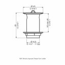 Ver imagem 2 de Válvula Tanque Lg C/l 2 1/2x1 1/4 Perflex Complementos