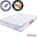 Ver imagem 5 de Cama Box Casal Colchão Molas Ensacadas Pillow Bicama Auxiliar Solteiro 138x188x58cm BF Colchões