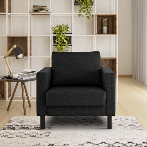 Poltrona em Linho Antúrio CabeCasa MadeiraOriginals