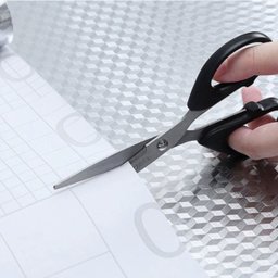 Forro Protetor Adesivo para Cozinha Armários Gavetas Manta Impermeável Alumínio 6mx40cm Prisma - 8