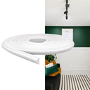Ver imagem 1 de Rodameio Boiserie Eva Autocolante 2,3cm Branco Fosco RM61 5 Metros