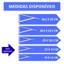 Ver imagem 7 de Suporte Mão Francesa para Prateleira e Móveis 23x14cm | Fertak | 06 Un