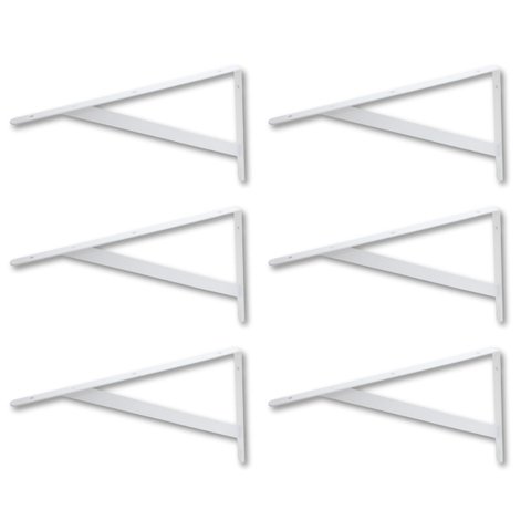 Suporte Mão Francesa para Prateleira e Móveis 23x14cm | Fertak | 06 Un