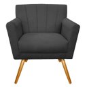 Ver imagem 3 de Kit Diva Recamier Vanessa 140cm Lado Direito e 02 Poltronas Laura Linho - Doce Sonho Móveis RECAMIER