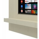 Ver imagem 3 de Home Suspenso 2.3 Ripado com LED Nobre Off White - Gelius Móveis