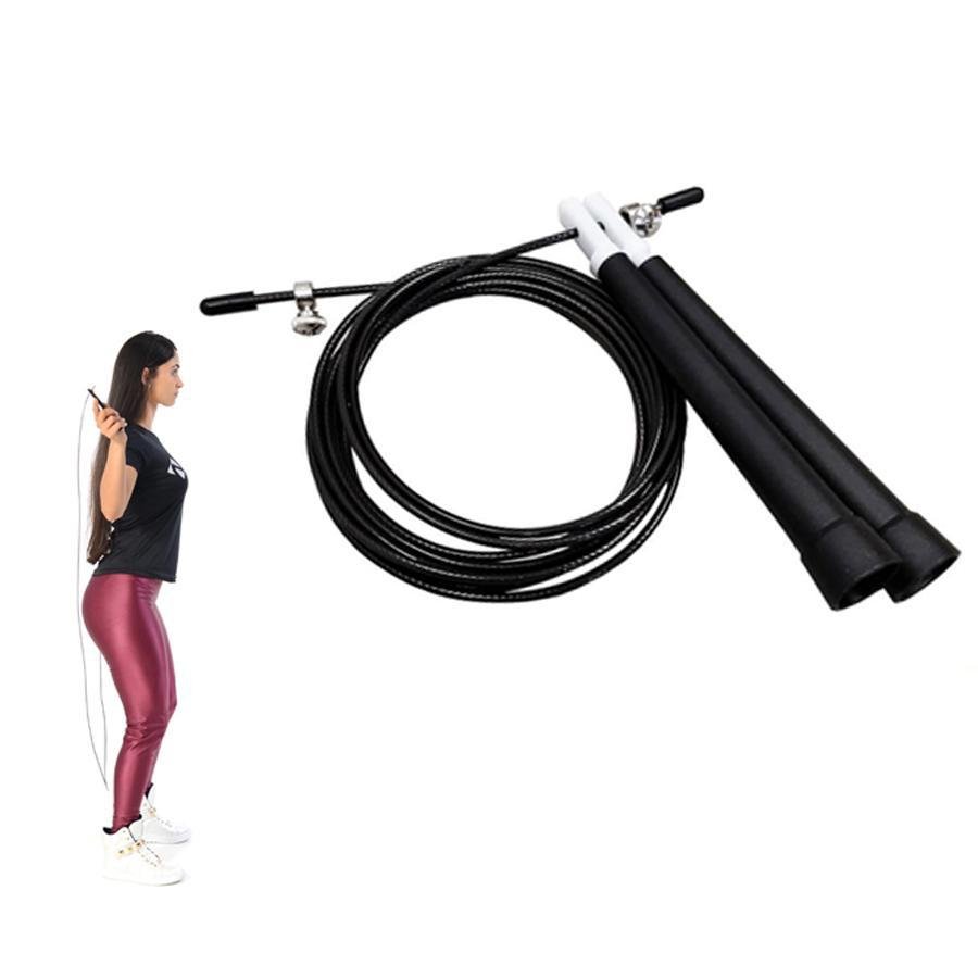 Kit Hand Grip Mola de Punho com Corda Ajustável Speed Rope - 3