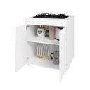 Ver imagem 2 de Balcão para Cooktop 2 Portas 1 Prateleira BRV Móveis