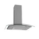 Ver imagem 1 de Coifa Nardelli de Parede Clean Vidro Curvo Kromanox 70cm