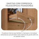 Ver imagem 6 de Guarda Roupa Solteiro Dante com Espelho e Gaveteiro Suiça Cumaru 23 - Novo Horizonte