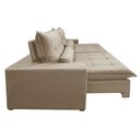 Ver imagem 3 de Sofá Grecia Veludo 02 Módulos de 90cm B25cm Meu Sofá Online B002 Veludo Capuccino