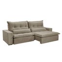 Ver imagem 5 de Sofá Grecia Veludo 02 Módulos de 90cm B25cm Meu Sofá Online B002 Veludo Capuccino
