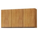 Ver imagem 1 de Armario Aereo 3 Portas 118 cm Suecia Cedro Rudk