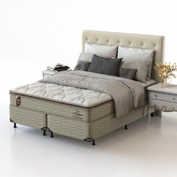 Colchão King Probel Mola Guarda Costas Siena 193x28cm - 3