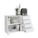 Ver imagem 2 de Gaveteiro 4 Gavetas 1 Nicho Office 